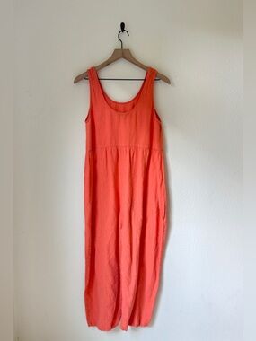 Ilana Kohn Heana Jumpsuit - Size Small- Sherbet Linen